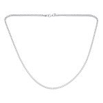 Solid Heavy 5MM Venetian Box Link Chain Necklace .925 Sterling Silver 16 Inch