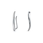 Minimalist Geometric Ear Cuff Cartilage Earrings 14K Gold Plated Sterling Silver