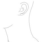 Minimalist Geometric Ear Cuff Cartilage Earrings 14K Gold Plated Sterling Silver - Image 2