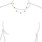 Bridal Tin Cup Freshwater Cultured Pearl Chain Station Necklace Sterling Silver - Image 18