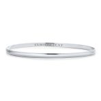 Plain Simple Bangle Bracelet Set 2-3MM Round Square Edges - Image 5