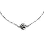 Knotwork Celtic Love Knot Anklet Ankle Bracelet .925 Sterling Silver Adjustable - Image 2