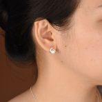 Timeless Elegance Pearl Pendant Necklace & Stud Earrings Set in Sterling Silver - Image 3