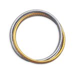 Plain Simple Beveled Edge Black Matte Titanium Wedding Band Ring 8MM Comfort Fit - Image 6