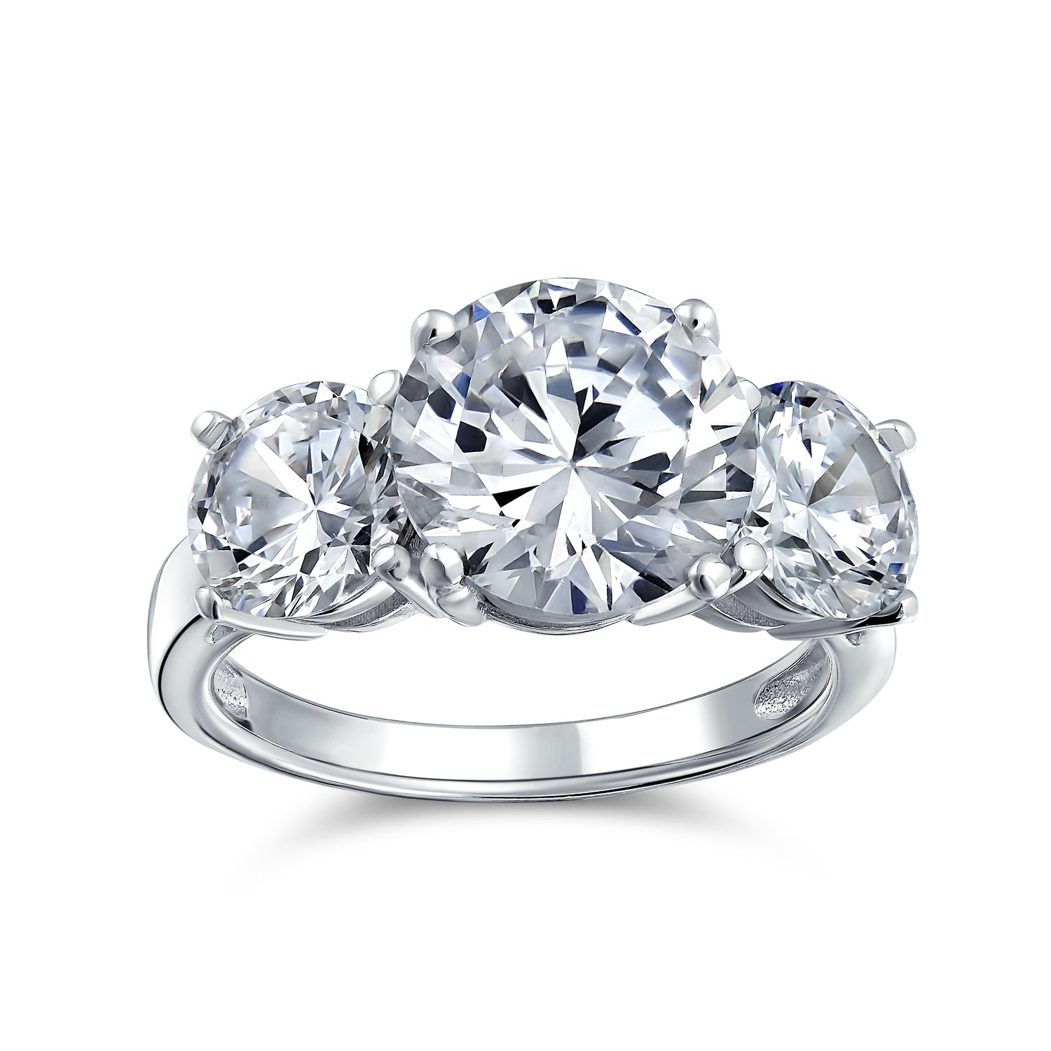 solitare-cz-promise-engagement-ring_af-newitem26089897_1 3CTW Three Stone CZ Ring Round Solitaire Sterling Silver - Image 1
