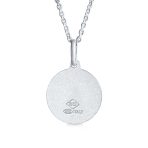 Saint Jude Thaddeus Pendant Necklace - Sterling Silver Religious Medal for Men - Image 2
