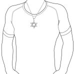 Unisex Men's Star of David Pendant Necklace for Bar Mitzvah Stainless Steel - Image 3