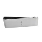 Basic Large Wide Strong Money Clip Card Holder Silver Plated Stainless Steel - Image 4