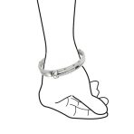 Biker Cuff Bracelet Men Cubic Zirconia Stainless Steel - Image 3