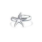 Nautical Starfish Cartilage Ear Cuffs Wrap Helix Earrings .925 Sterling Silver - Image 2