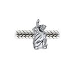 Statue Of Liberty Charm Bead Sterling Silver for Bracelet Travel Souvenir - Image 2