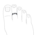 Set of 2 Celtic Trinity Knot Toe Ring Oxidized Sterling Silver Pinky Midi Design - Image 5