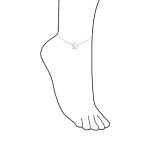 Lucky Charm Clover Anklet Ankle Bracelet .925 Sterling Silver Chain Adjustable - Image 5
