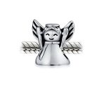 Happy Guardian Fairy Halo Angel & Star Charm Bead Silver for European Bracelet - Image 3