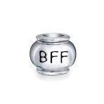Set of 2 Winner First Place #1 & Best Friends Forever BFF Charm Bead Silver - Image 5
