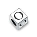 Block Letter Alphabet Initial Charm Bead .925 Sterling Silver For European Bracelet - Image 12