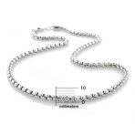 Heavy Solid 5MM Thick .925 Sterling Silver Box Link Chain Necklace 18" - Image 5