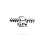 SUV Car Charm Bead for Soccer Moms Charm Bead .925 Sterling Silver Fits European Bracelet - Image 2