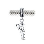 Diva Hair Stylist Dangle Charm Bead for European Bracelet - Image 2