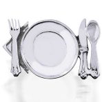 Unique Gift For Chef Cufflinks Gourmet Kitchen Dinning Theme .925 Sterling Silver - Image 2