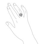 Vintage Style Spiritual Religious Fleur De Lis Cross Ring .925 Sterling Silver - Image 3