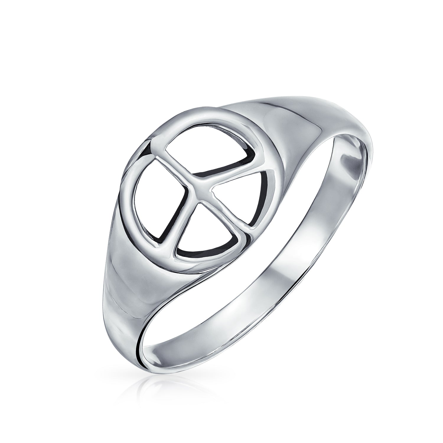 sterling-silver-peace-signet-ring_si-rp140366_1 Sterling Silver Ring with World Peace Signet for Men - Image 1