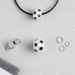 Player Sports Soccer Mom Charm Bead Sterling Silver for European Bracelet - Image 3