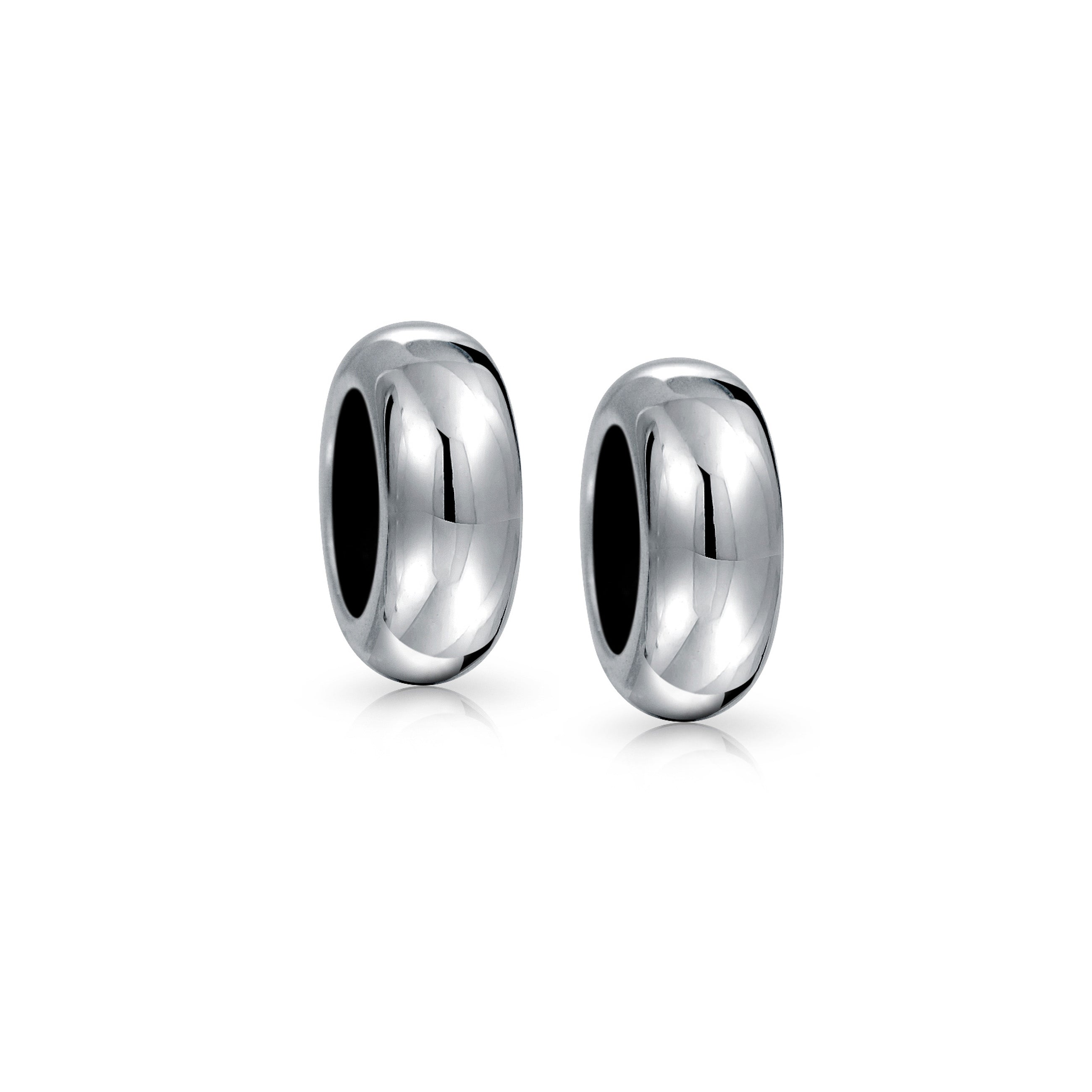 sterling-silver-spacer-bead-pbx-hs-322blk-set-az-main Set of 2 Clasp Spacer Charm Black Rubber Stopper Bead Sterling Silver - Image 1
