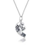 2 PCS BFF Best Friend Sisters Heart Puzzle Pendant Necklace - Image 2