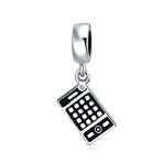 Personalized Math Wiz Dangle Charm Bead Sterling Silver for European Bracelet