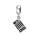 Personalized Math Wiz Dangle Charm Bead Sterling Silver for European Bracelet