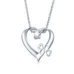 Ayllu Heart Infinity Clover Pendant Necklace Love and Luck - Image 2