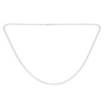 Men's Solid Heavy .925 Sterling Silver 4MM Anchor Mariner Chain Link Necklace 16" - Image 2