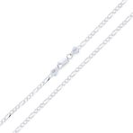 2MM Strong Solid .925 Sterling Silver Figaro Link Chain Necklace - Image 3