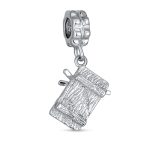 Chopsticks Chef Sushi Dangle Charm Bead Sterling Silver for European Bracelet - Image 2