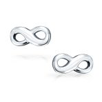 Forever Love Infinity Shirt Cufflink for Men - Sterling Silver Wedding Gift - Image 3