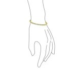 15CT CZ Swirl Wave Solitaire Tennis Bracelet Sterling Silver 7 Inch - Image 4