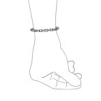 Thick Byzantine Chain Link Bracelet Sterling Silver Turkey - Image 3