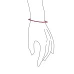 Dainty Gemstone Multi-Strand Seed Bead Stretch Bracelet Caviar Rondell Beads - Image 10