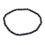 Dainty Gemstone Multi-Strand Seed Bead Stretch Bracelet Caviar Rondell Beads - Image 5