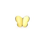 Tiny Minimalist Lucky Butterfly Cartilage Ear Stud 14K Gold Screw Back Earring - Image 2