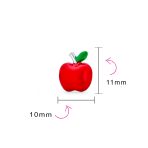 Watermelon Apple Pineapple Cupcake Strawberry Cherry Enamel Stud Earrings - Image 18