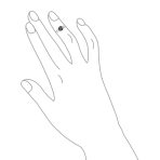 Celtic Trinity Knot Toe Ring Oxidized Sterling Silver Pinky Midi Design - Image 2