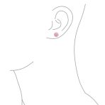 Elegant Glittering Pave Crystals Drop Ball Earrings 8MM - Image 28