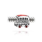 Set of 2 London Big Ben and Double Decker Bus Charm Bead Sterling Silver - Image 3