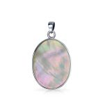 Lapis Turquoise Abalone Tree of Life Pendant Necklace in Sterling Silver - Image 5