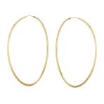 Timeless Minimalist Hoop Huggie Earrings Gold Plated 2-3mm Various Sizes - Image 7