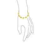 Good Luck Amulet Turkish Translucent Green Glass Evil Eye Bracelet .925 Sterling Silver 7.5 Inch - Image 30
