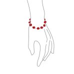 Good Luck Amulet Turkish Translucent Green Glass Evil Eye Bracelet .925 Sterling Silver 7.5 Inch - Image 34