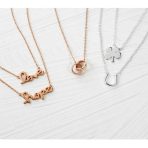 Eternal Friendship Pendant Necklace Infinity Interlocking - Image 6